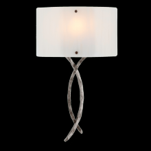 Hammerton CSB0032-0C-BS-SG-E2 - Ironwood Twist Cover Sconce