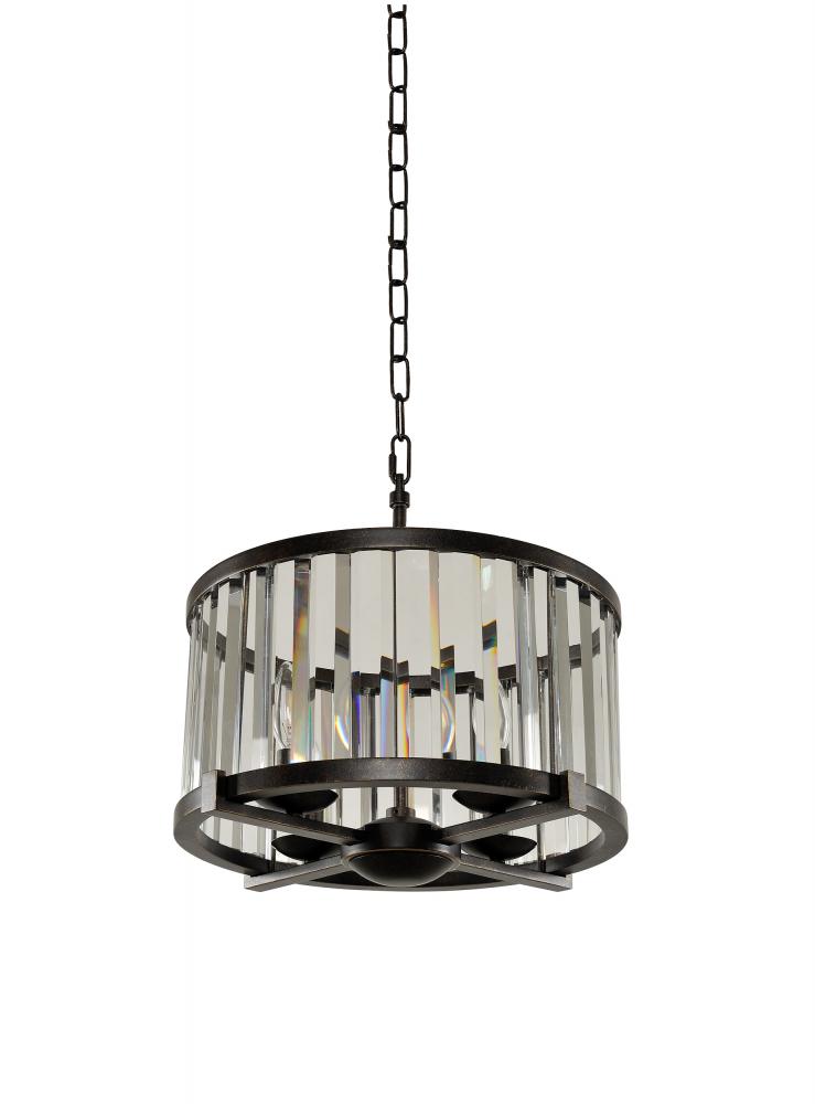 Essex 16 Inch Convertible Pendant - Semi Flush Mount