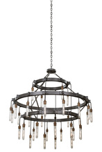  506274MGM - Stuyvesant 12+16+8 Light 3 Tier Chandelier