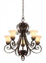 Kalco 5198PS/1576 - Mirabelle 5 Light Chandelier