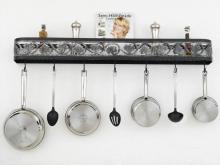  H-80-46Y-B-BK01 W/CI - POT RACK COLLECTION