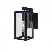 Norwell 1185-MB-CL - Capture Outdoor Wall Sconce - Matte Black