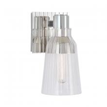 Norwell 8157-PN-CL - Carnival Sconce - Polished Nickel