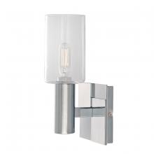 Norwell 8173-CH-CL - Empire Sconce Vanity Light - Chrome