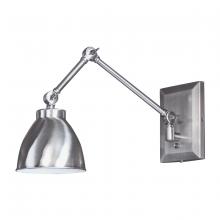  8471-PW-MS - Maggie Swing Arm Sconce - Pewter