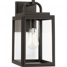 Progress P560175-020 - Grandbury Collection One-Light Transitional Antique Bronze Clear Glass Outdoor Wall Lantern