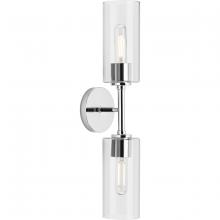  P710115-015 - Cofield Collection Two-Light Polished Chrome Transitional Wall Bracket