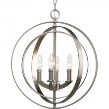  P3827-126 - Equinox Collection Four-Light Foyer Pendant