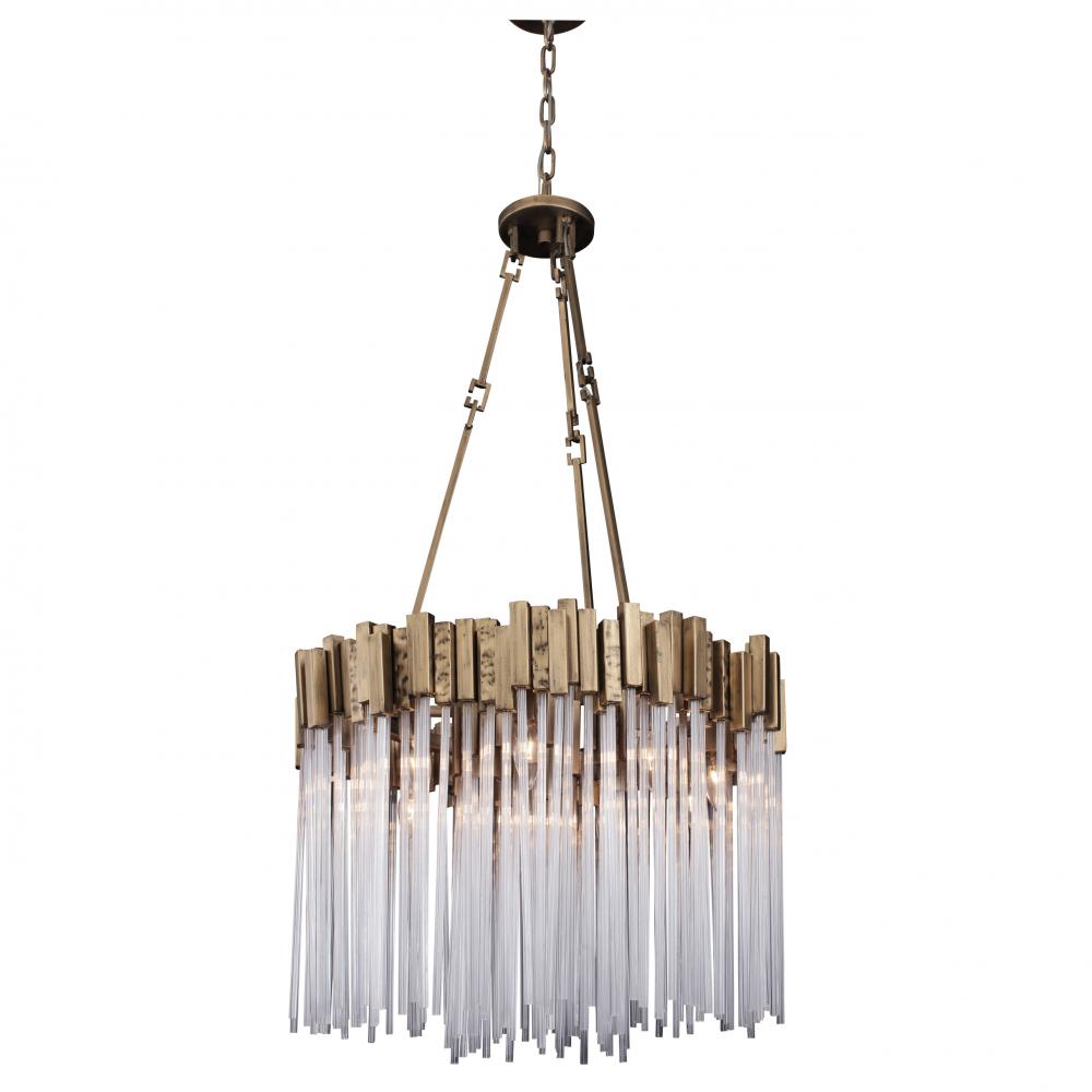 Matrix 9-Lt Pendant - Havana Gold