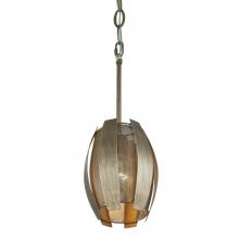 Varaluz 287M01HG - Sawyers Bar 1-Lt Mini Pendant - Havana Gold