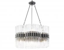  326C08NB - Astrid 8-Lt Chandelier - New Bronze