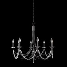  350C08CB - Brentwood 8-Lt Chandelier - Carbon Black