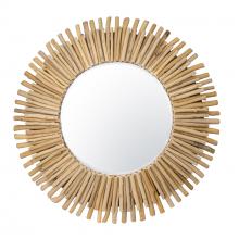  407MI12 - Drifter 34-in Wall Mirror - Natural Driftwood