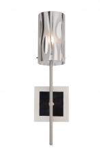  AC1071 - Chroman Empire 1-Lt Sconce - Chrome