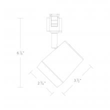 WAC US L-7011-CS-WT - Ocularc 7011 - 5CCT Track Luminaire