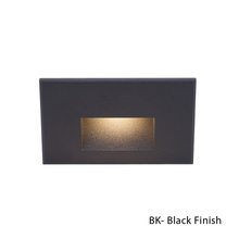  WL-LED100-C-BK - LEDme® Horizontal Step and Wall Light