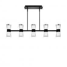  PD-91536-35-BN - Hourglass Pendant Light