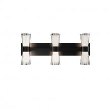  WS-91524-35-BK - Hourglass Bath & Wall Sconce