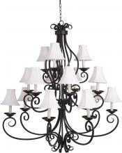  12219OI/SHD123 - Manor-Multi-Tier Chandelier