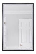  MIR113-FB - 24" x 36" Black Frame LED Mirror, Defogger & Dimmer, 3000K/4000K/5000K