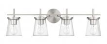  60404-BNK - Connell 4 Light Vanity in Brushed Polished Nickel