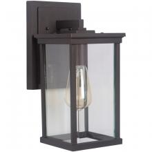  Z9714-OBO - Riviera III 1 Light Medium Outdoor Wall Lantern in Oiled Bronze Outdoor