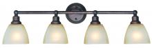  26604-BZ - Bradley 4 Light Vanity in Bronze