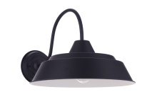 Craftmade ZA5524-MN - Landmark 1 Light 15" Outdoor Wall Lantern in Midnight