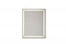 Craftmade MIR106-W - 30â€ x 24â€ x 1.4â€ Rectangular LED Mirror, defogger & dimmer, 3000K