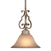  7521-DT - Shelby 1 Light Distressed Twilight Pendant