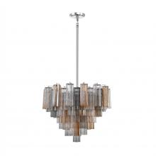  ADD-312-CH-AU - Addis 12 Light Polished Chrome Chandelier