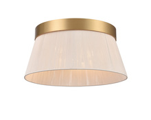  DVP43642BR-OAT - Ellesmere 3 Light Flush Mount