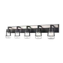  DVP44455EB+SN-CL - Lake Of The Woods 5 Light Vanity