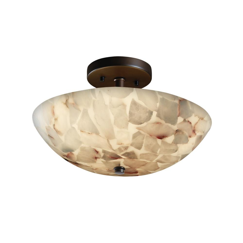 14" LED Semi-Flush Bowl