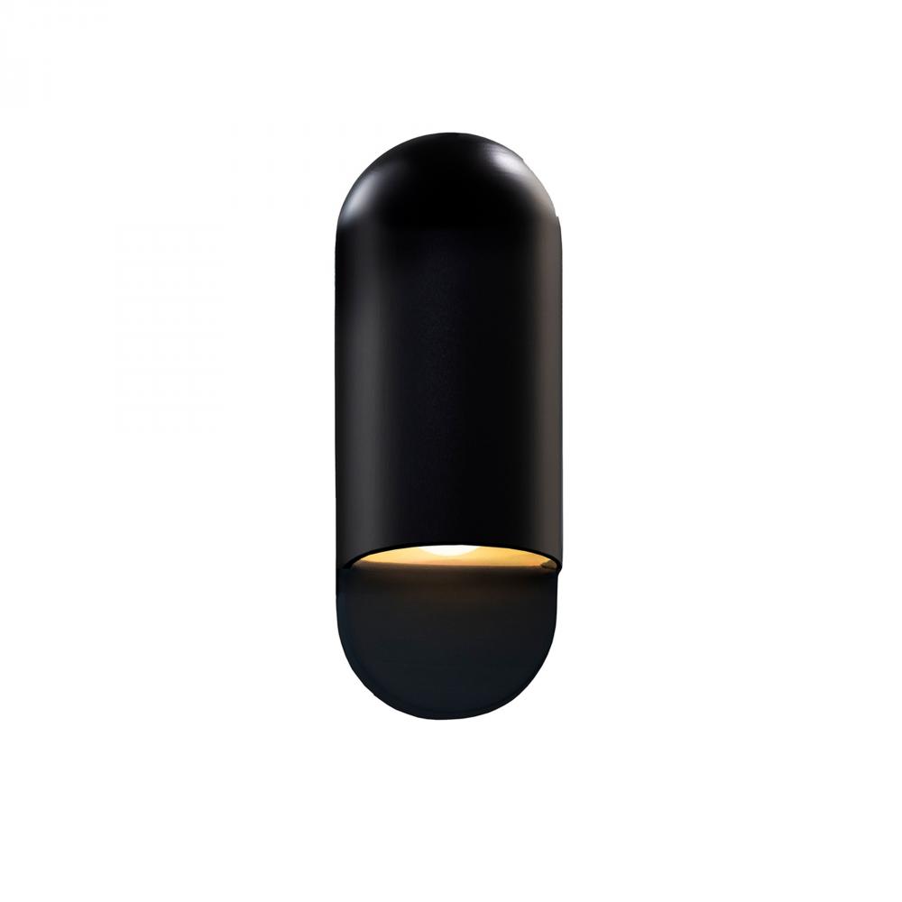 Small ADA Capsule Outdoor Wall Sconce