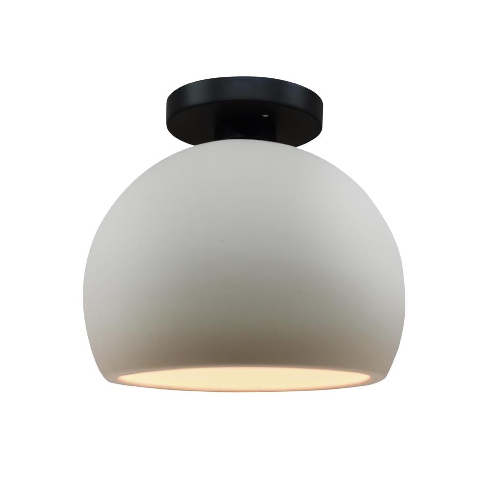 Small Globe Semi-Flush