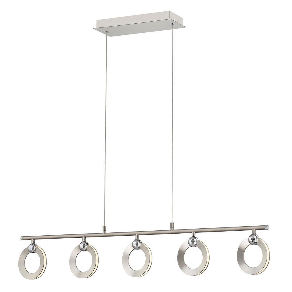 Hermosa LED 5-Light Linear Chandelier