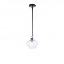 Justice Design Group FSN-4177-SEED-MBLK - Harlow 7.5" 1-Light Pendant