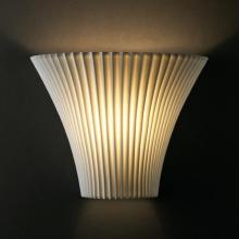 Justice Design Group POR-8811-WAVE - Large Round Flared Wall Sconce