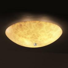  CLD-9672-25-NCKL - 24" Semi-Flush Bowl w/ GU24-LED Lamping