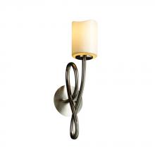 Justice Design Group CNDL-8911-14-AMBR-MBLK - Capellini 1-Light Wall Sconce