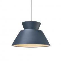  CER-6420-MID-MBLK-BKCD - Trapezoid 1-Light Pendant