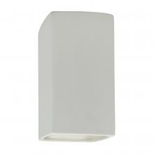 Justice Design Group CER-5915W-BIS - Small ADA Outdoor LED Rectangle - Open Top & Bottom