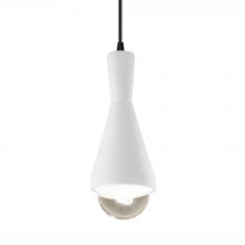  CER-6520-WHT-MBLK-BKCD - Erlen 1-Light Pendant