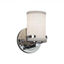  FAB-8451-10-WHTE-CROM - Atlas 1-Light Wall Sconce