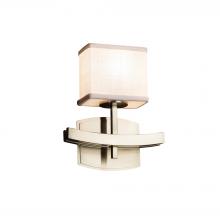Justice Design Group FAB-8597-55-WHTE-NCKL - Archway ADA 1-Light Wall Sconce