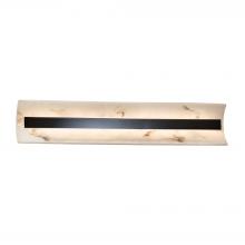 Justice Design Group FAL-8625-MBLK - Contour 29" Linear LED Wall/Bath