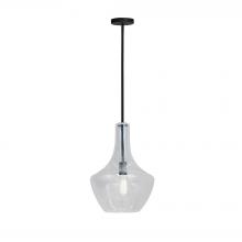 Justice Design Group FSN-4170-SEED-MBLK - Harlow 12" Pendant