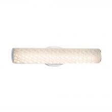 Justice Design Group FSN-8651-WEVE-CROM - Eliptical 20" ADA Linear LED Wall/Bath