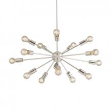 Justice Design Group NSH-8024-CROM - Axion 33" Chandelier